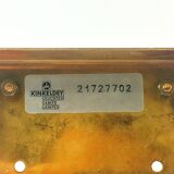 Pair of faceted crystal wall lights / sconces by Kinkeldey, Germany, 1970s