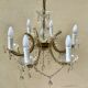 Lustre 6 branches art deco