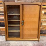 Oak display cabinet – Guillerme & Chambron
