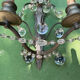 Pair of Art Nouveau / Art Deco Border Period Wall Lights 1920