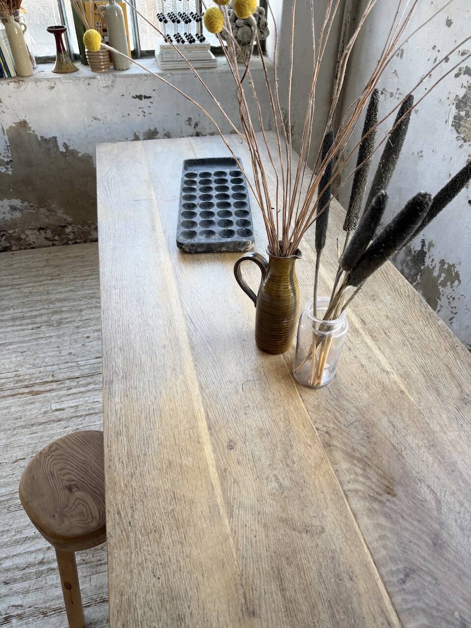 Oak farmhouse table 200cm