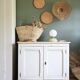 Buffet parisien patine blanche