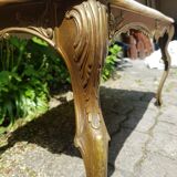 Marble coffee table
