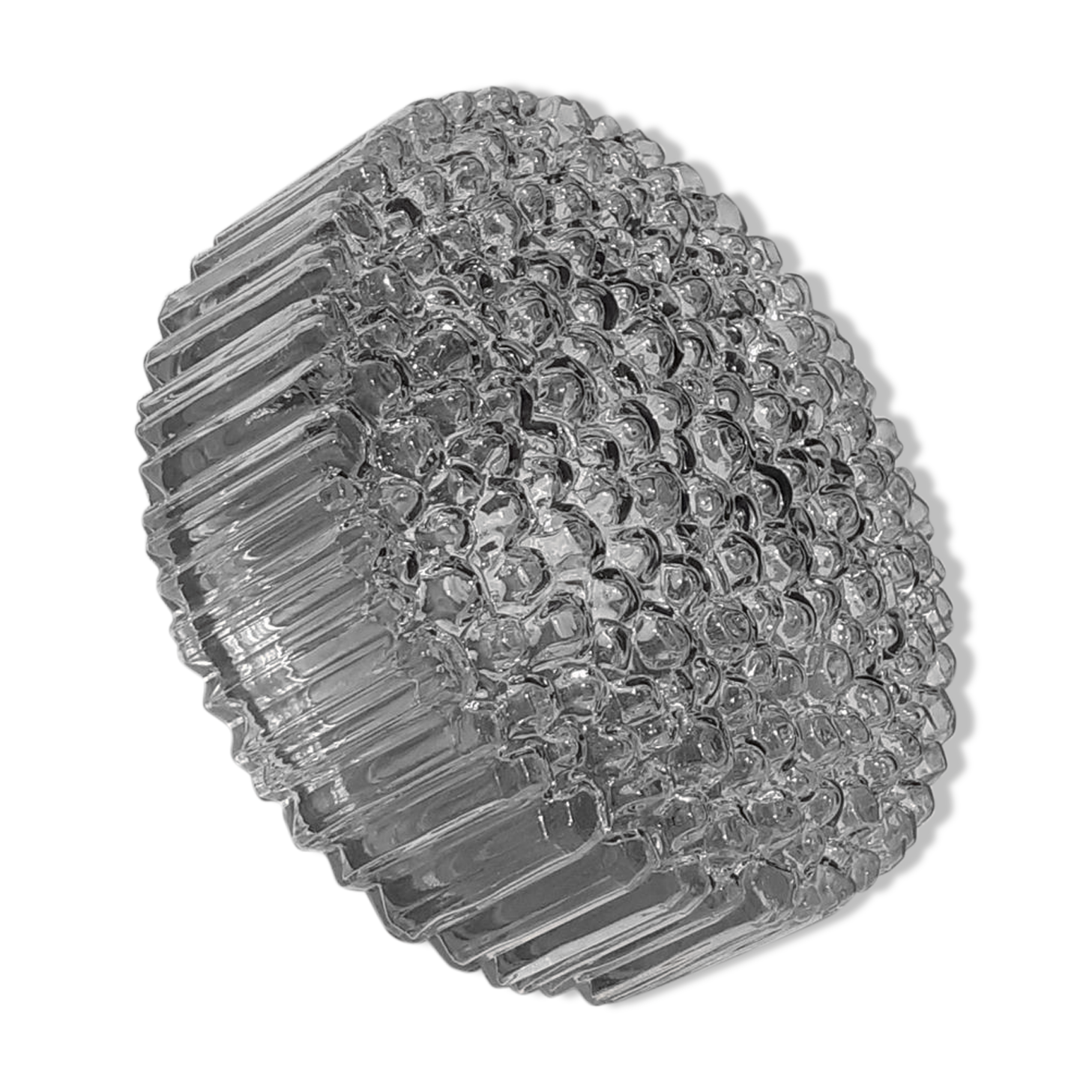 Limburg glass ceiling light by Helena Tynell 1960 - drip model