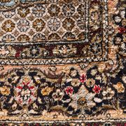 Antique Ghoum carpet from Iran in silk.