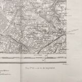 Old map Ile d'Oléron Charente Maritime