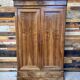 19th-century walnut wardrobe