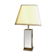 Lampe de bureau laiton et miroir 1970 éditeur