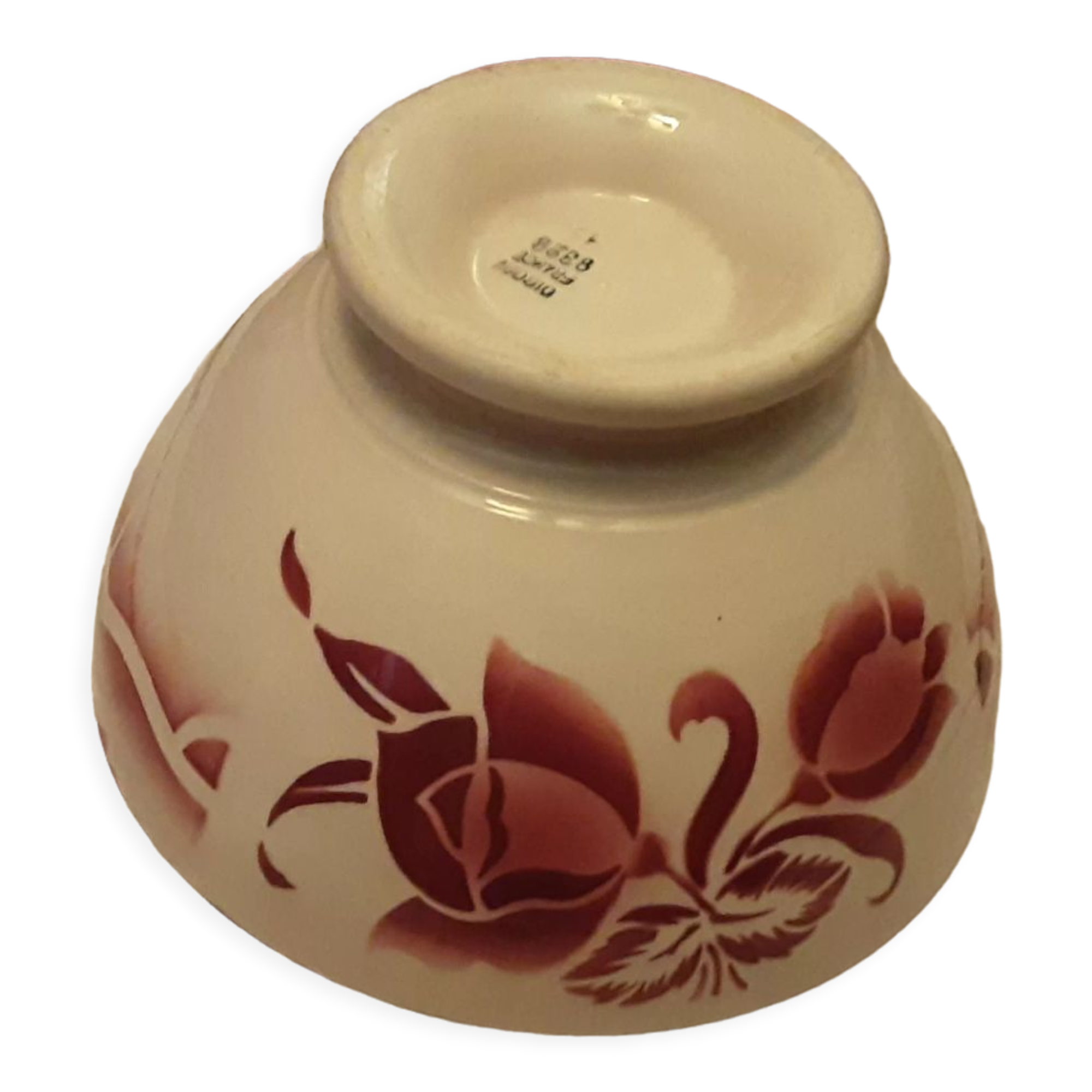 Old digoin faience bowl