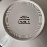 Digoin Perse dessert plates. NOT