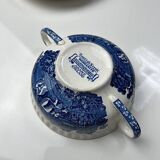 Adams English Scenic dish and bowl with handles