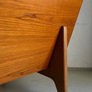 Teak daybed sofa by Gustaf Hiort Af Ornäs | Finland | 1950s