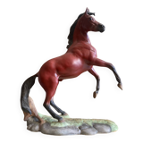 Porcelain horse statue (the red pony)