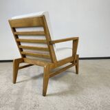 Rene Gabriel oak armchair circa 1950