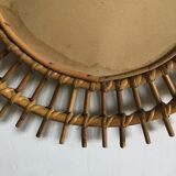 Mirror rattan sun 70s - 49cm