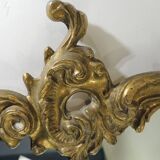 Miroir ancien en bronze /vintage
