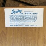 Étagères Spring vintage danois 70