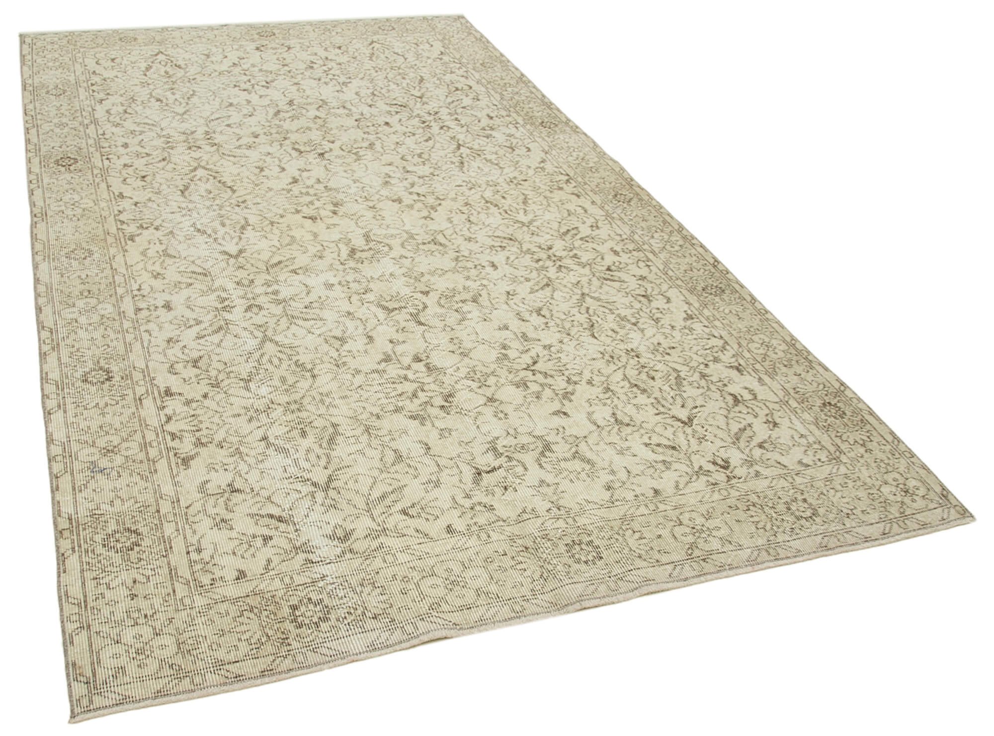 Handmade Decorative Oriental Beige Rug 166 cm x 282 cm