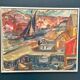 Original Mid Century Swedish Oil On Canvas – “Bohuslän” By Sara‑Lisa Ryd – Vintage & Framed – 48 × 57 Cm