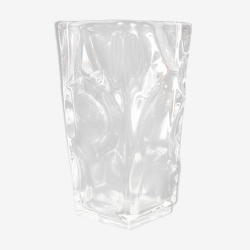 Vase en cristal, vintage, 1950