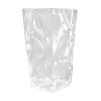 Vase en cristal, vintage, 1950