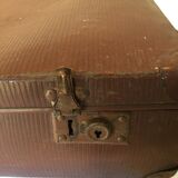 Vintage cardboard suitcase