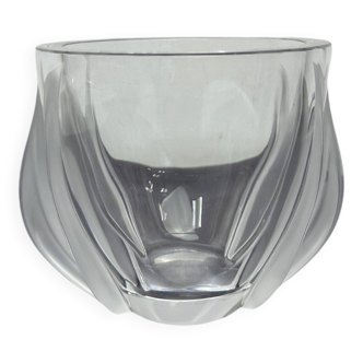 Lalique Vase Two Tulips