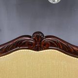 Empire-style canapé. Mahogany.