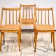 Set of 3 Dining Chairs by A. Suman, 1960s, Czechoslovakia