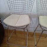 Pair of high chairs bertoia