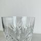 2 large stemmed glasses, Chantilly model by Saint Louis, crystal