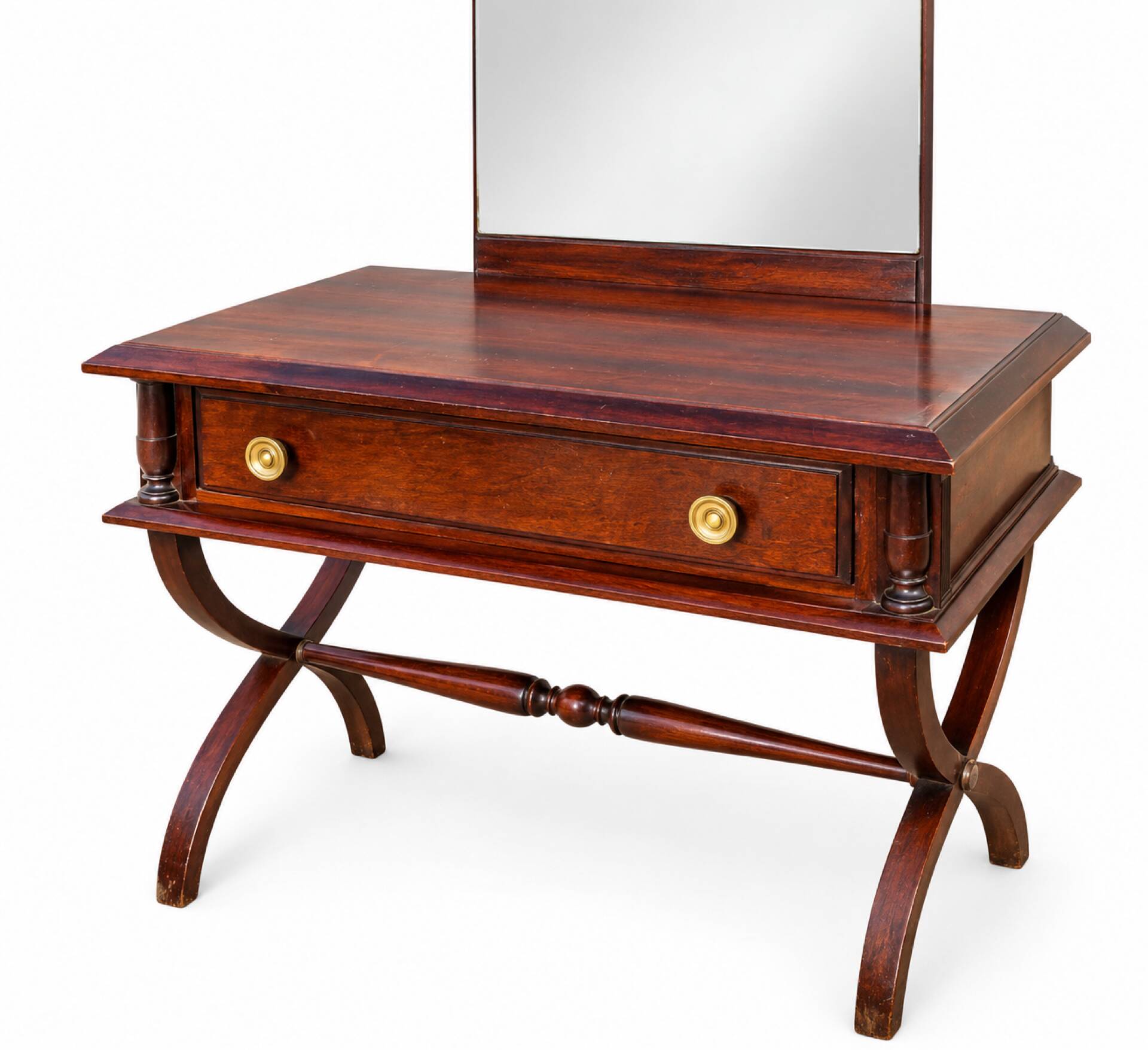 Solid wood dresser in traditional Empire style