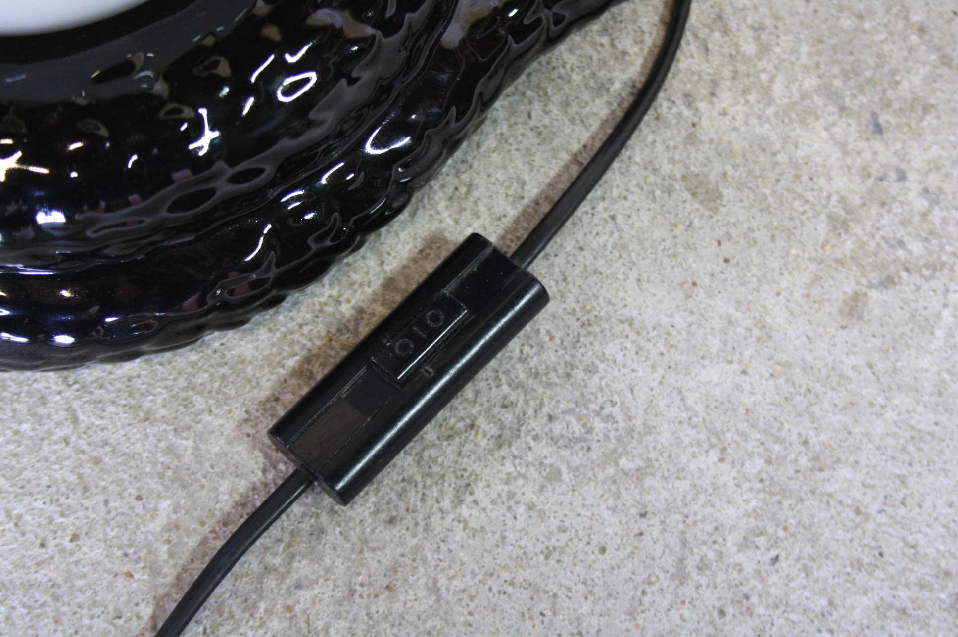 Vintage cobra snake lamp