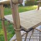 Rattan bedside table 1960
