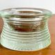 Vintage glass paperweight tray