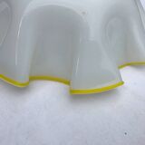 Vintage opaline pendant lampshade