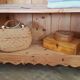 Antique fir wardrobe