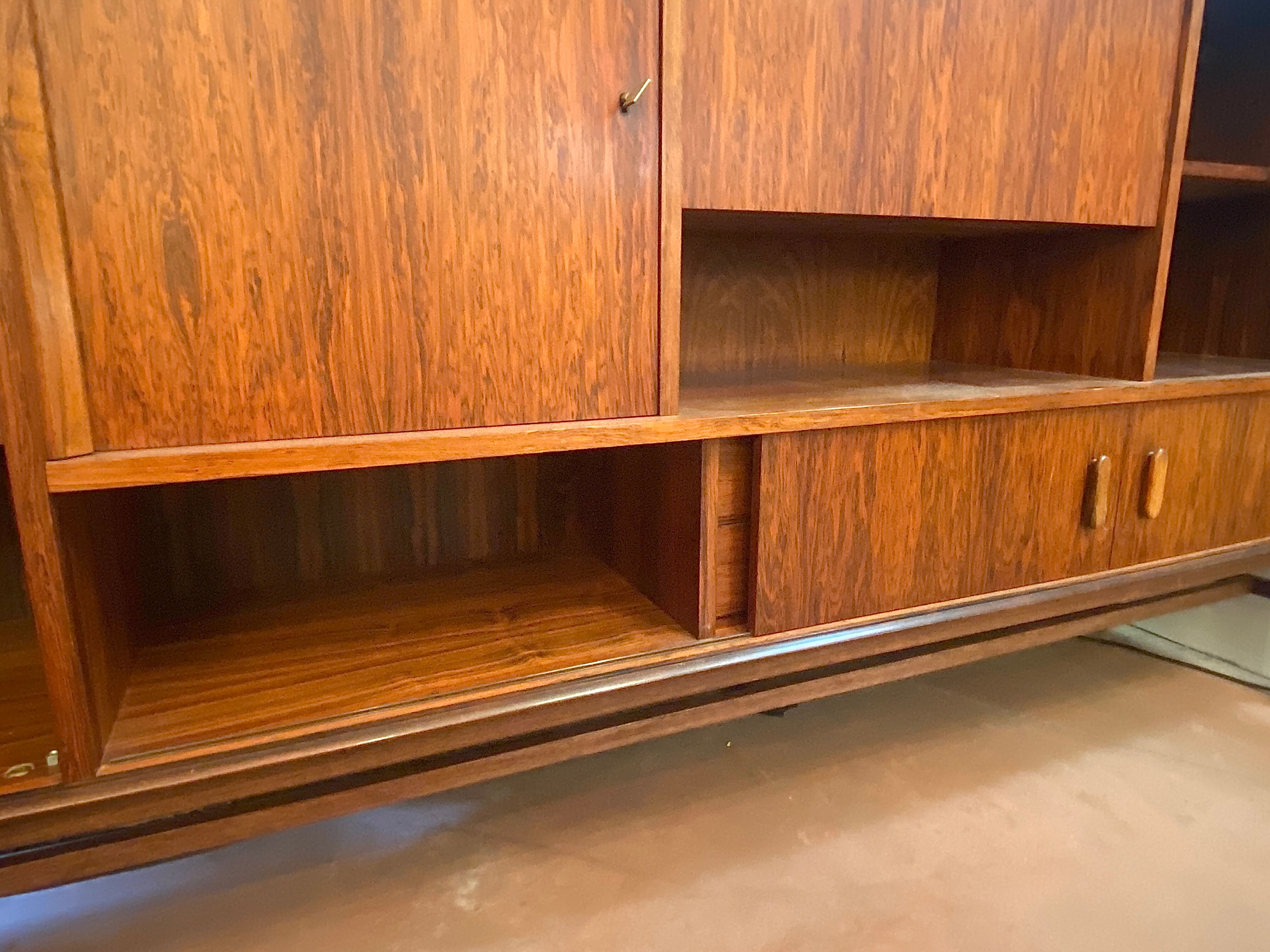 Scandinavian row high rosewood rio for arno circa 60
