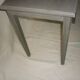 Grey painted wooden table