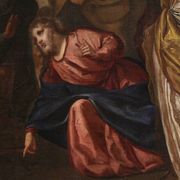 Great 16th-century Venetian painting, Christ and the Adulteress