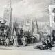 Seville, Spain, printed illustration from 1841.