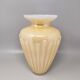 1960s Astonishing Beige Vase by Michielotto. Made in Italy
