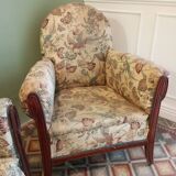 Paire de fauteuils art déco