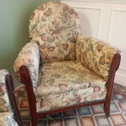 Pair of art deco armchairs