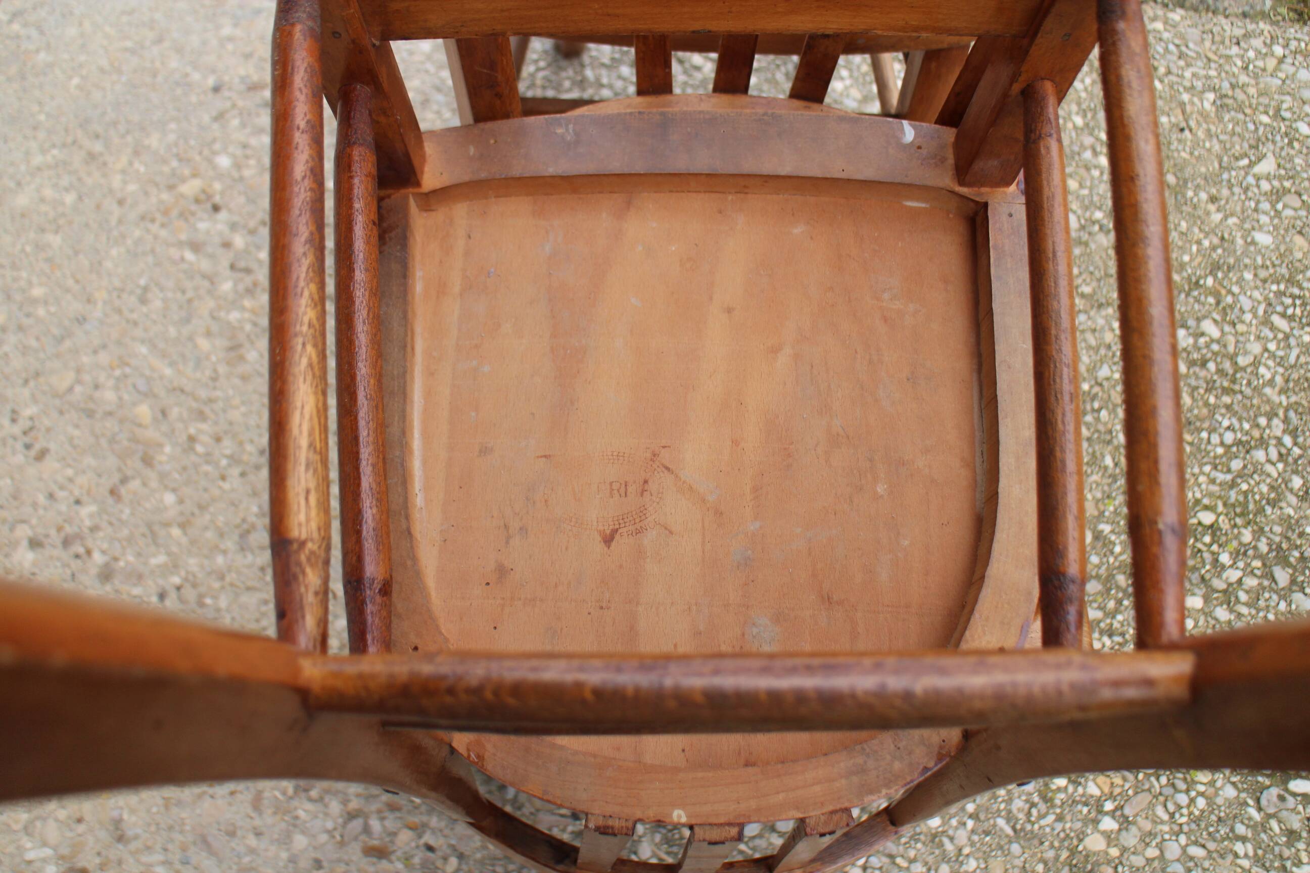 série de 5 chaises bistrot luterma