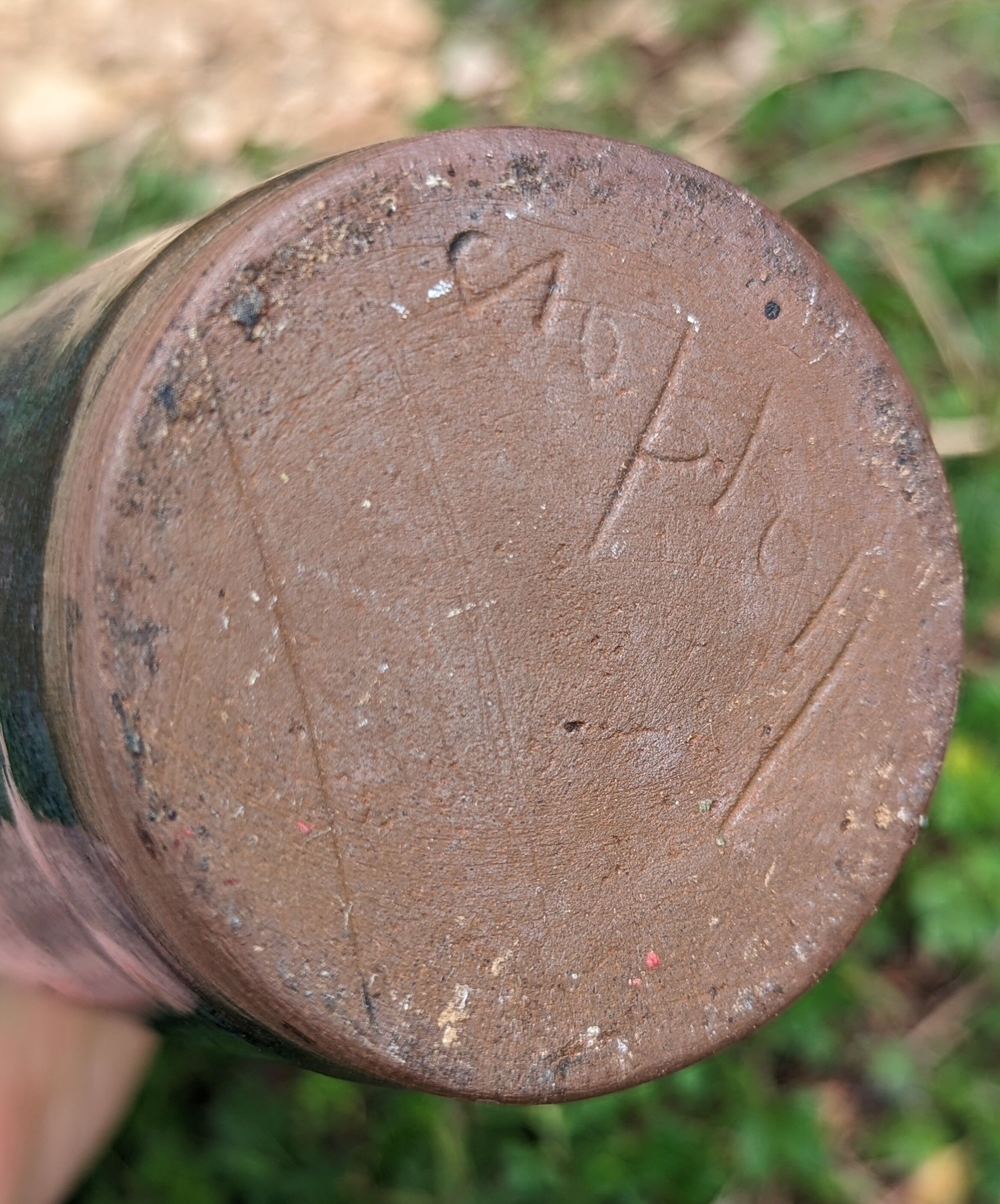 Bouteille en céramique