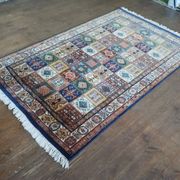 Handmade Indian rug 215x136cm