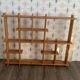 Wooden wall shelf
