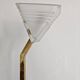 Mid Century Modern brass floor lamp by Peill & Putzler