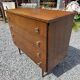 Vintage oak commode from the 1960s.
